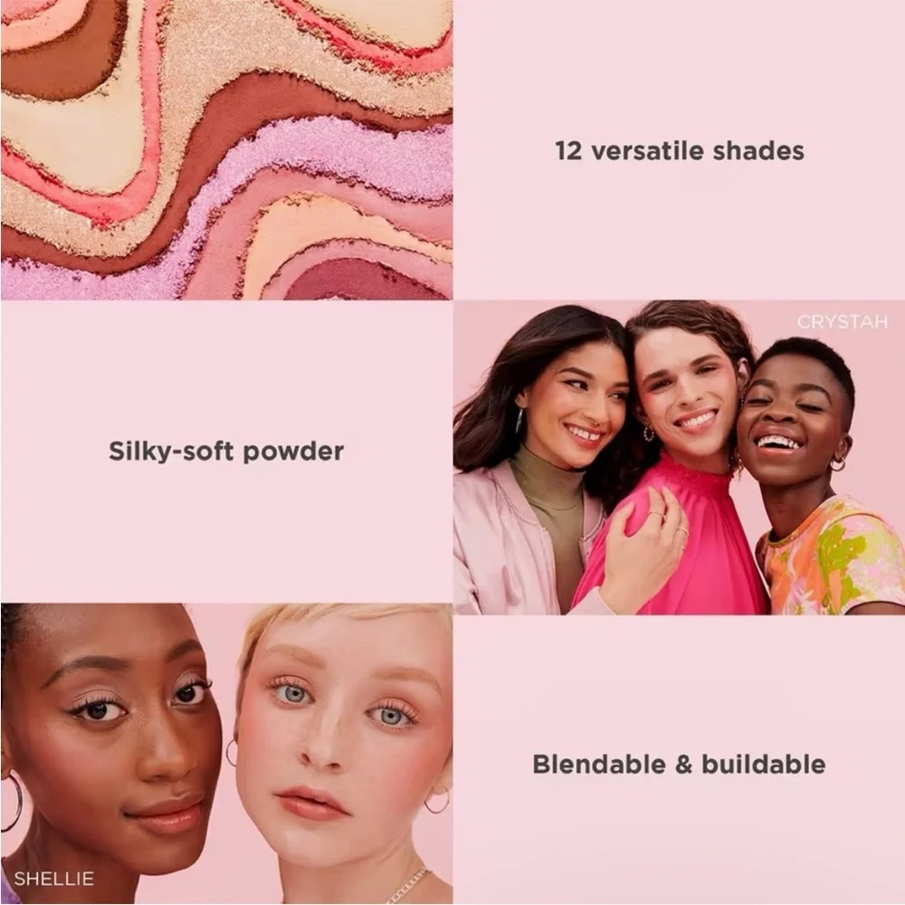 ‘Willa’ WANDERful World Silky-Soft Powder Blush NWT WIB - Picture 3 of 6